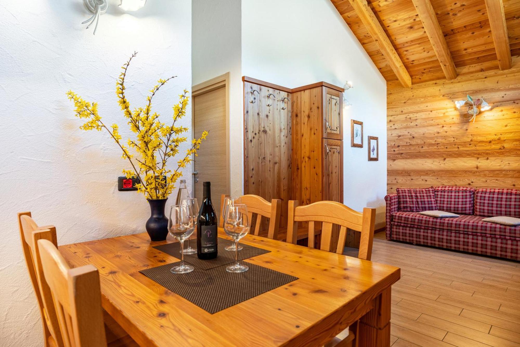 Вілла Chalet Camping Fae 3 Мадонна-ді-Кампільйо Екстер'єр фото