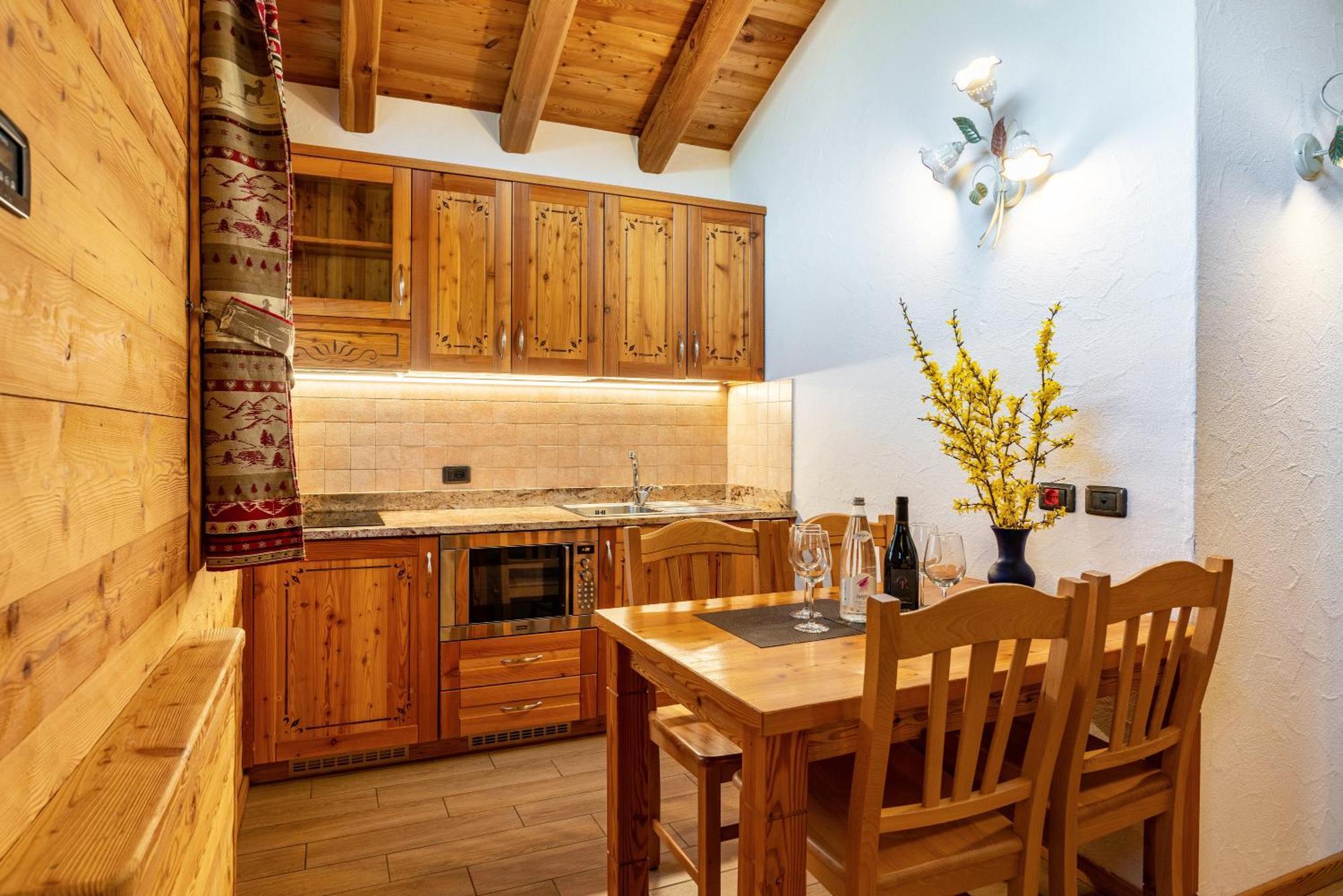 Вілла Chalet Camping Fae 3 Мадонна-ді-Кампільйо Екстер'єр фото